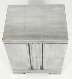 James Mont James Mont Style Silver Leaf Night Stands - 842030