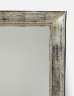 James Mont Large Burnished Silver Leaf Mirror by JAMES MONT - 3668590