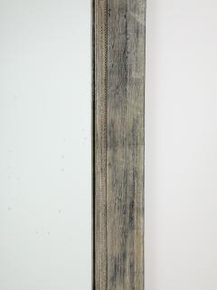 James Mont Large Burnished Silver Leaf Mirror by JAMES MONT - 3668595