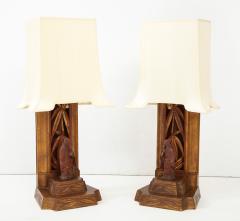 James Mont Pair of 1950s James Mont Lamps - 956298