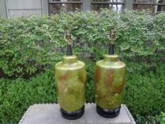 James Mont Pair of Hollywood Regency Lamps Attributed to James Mont - 3638356