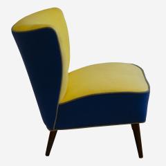 James Mont Petite Slipper Chair in the Style of James Mont - 2624075
