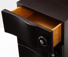 James Mont Rare Pair of Wave Front Cabinets Nightstands by James Mont  - 1269744