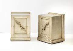 James Mont Spectacular Pair of Rare James Mont Scroll cabinets  - 2112377