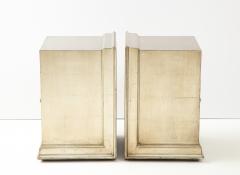 James Mont Spectacular Pair of Rare James Mont Scroll cabinets  - 2112382
