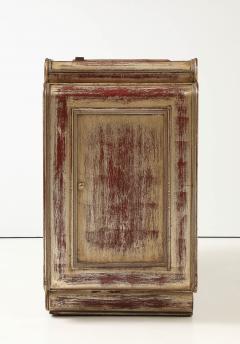 James Mont SpectacularJames Mont Cabinet In The Original Distressed silver Leafed Finish  - 4045078