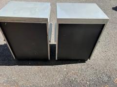 James Mont Stunning Pair Signed James Mont Silvered Night Stands Mid Century Modern - 3983325