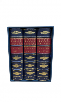 James Parton Haney Life of Andrew Jackson by James Parton Three Volumes Later Printing 1876 - 3692455