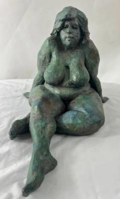 James Patrick Maher Nude Sitting Woman Bronze Sculpture by James Patrick Maher - 2872992