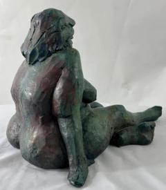 James Patrick Maher Nude Sitting Woman Bronze Sculpture by James Patrick Maher - 2873036