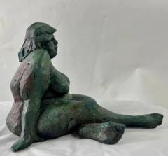 James Patrick Maher Nude Sitting Woman Bronze Sculpture by James Patrick Maher - 2873054