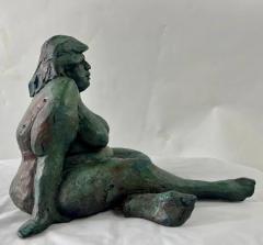 James Patrick Maher Nude Sitting Woman Bronze Sculpture by James Patrick Maher - 2888909