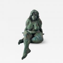 James Patrick Maher Nude Sitting Woman Bronze Sculpture by James Patrick Maher - 2890722