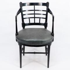 James Plucknett Aesthetic Movement Jacobean Or Old English Armchair after a Design by E W Godwin - 4183307