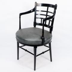 James Plucknett Aesthetic Movement Jacobean Or Old English Armchair after a Design by E W Godwin - 4183308