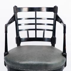 James Plucknett Aesthetic Movement Jacobean Or Old English Armchair after a Design by E W Godwin - 4183311