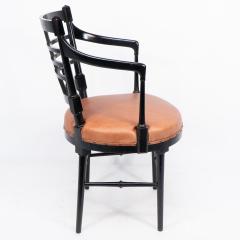 James Plucknett E W Godwin Style of Two Jacobean or Old English Aesthetic Movement Armchairs - 4191900