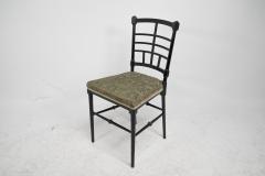 James Plucknett J Plucknett attri Collier Plucknett prob Anglo Japanese ebonized side chair - 4191909