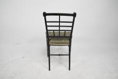 James Plucknett J Plucknett attri Collier Plucknett prob Anglo Japanese ebonized side chair - 4191912