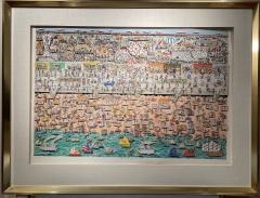 James Rizzi On the Boardwalk 1983 Coney Island  - 2814373