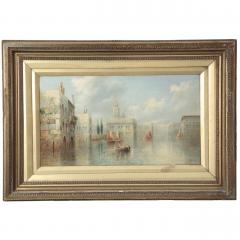 James Salt Pair of Venetian Grand Canal Capriccio Paintings by James Salt - 699510