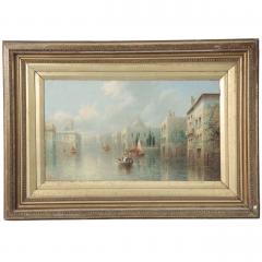 James Salt Pair of Venetian Grand Canal Capriccio Paintings by James Salt - 699511