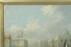James Salt Pair of Venetian Grand Canal Capriccio Paintings by James Salt - 699513