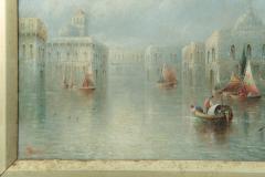 James Salt Pair of Venetian Grand Canal Capriccio Paintings by James Salt - 699515