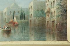 James Salt Pair of Venetian Grand Canal Capriccio Paintings by James Salt - 699516