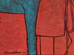 James Strombotne James Strombotne painting Horsewoman in Red 2016 - 4592847