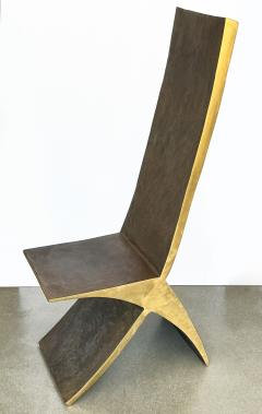 James Vilona Sculptural Bronze Chair by James Vilona - 3634977
