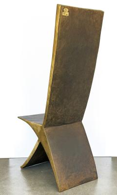 James Vilona Sculptural Bronze Chair by James Vilona - 3634979