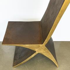 James Vilona Sculptural Bronze Chair by James Vilona - 3634982