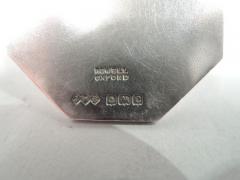 James William Benson Set of 8 English Place Card Holders with Oxbridge Arms - 3753817