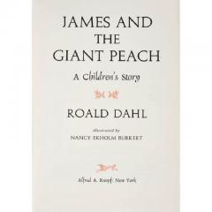 James and the Giant Peach by ROALD DAHL - 2761983