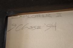 Jamie Chase Large Oil on Canvas Explorer II - 1083649