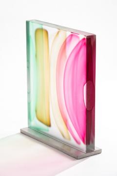 Jamie Harris Jamie Harris Infusion Block in Ruby Olive Brown and Light Green USA 2023 - 4028400