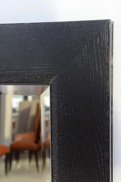 Jamie Herzlinger Large Ebonized and Limed Oak Mirror Jamie Herzlinger - 4694976