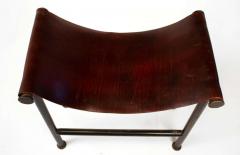 Jan Barboglio Jan Barboglio Stool in Steel and Leather Texas Modernism - 2091069