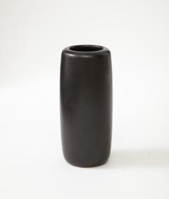 Jan Bontjes van Beek J B Matte Black Modern Vase Signed c 1960 - 2692324