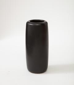 Jan Bontjes van Beek J B Matte Black Modern Vase Signed c 1960 - 2692325
