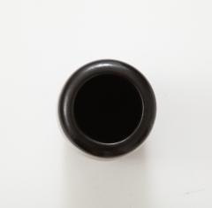 Jan Bontjes van Beek J B Matte Black Modern Vase Signed c 1960 - 2692328