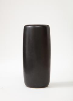 Jan Bontjes van Beek J B Matte Black Modern Vase Signed c 1960 - 2692331