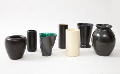 Jan Bontjes van Beek J B Matte Black Modern Vase Signed c 1960 - 2692450