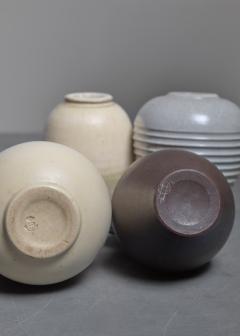 Jan Bontjes van Beek Set of four Jan Bontjes van Beek earthenware vases Germany - 2842329