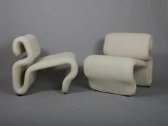 Jan Ekselius Original pair Etcetera lounge chair by Jan Eskelius Sweden c1970 - 3599858
