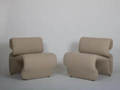 Jan Ekselius Pair of Etcetera chairs by Jan Ekselius Sweden c1970 - 3952981