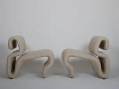 Jan Ekselius Pair of Etcetera chairs by Jan Ekselius Sweden c1970 - 3952983