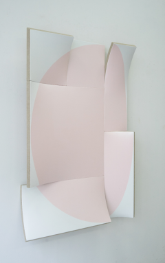 Jan Maarten Voskuil Deformation of a circle II Pink and Turquoise Interference 2024 - 3702917
