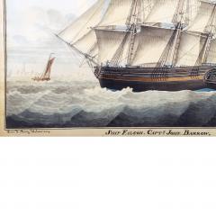 Jan Mooy Portrait of the American Ship Falcon  - 4687576